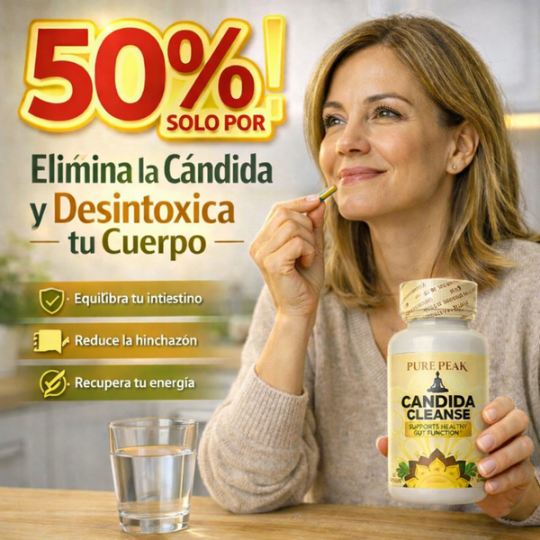 CANDIDA CLEANSE® original - 60 cápsulas para el equilibrio intestinal