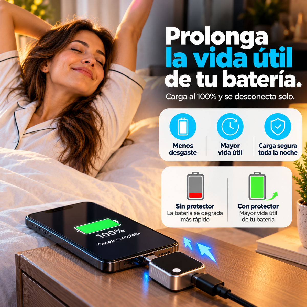 Protector bateria - desconector automático