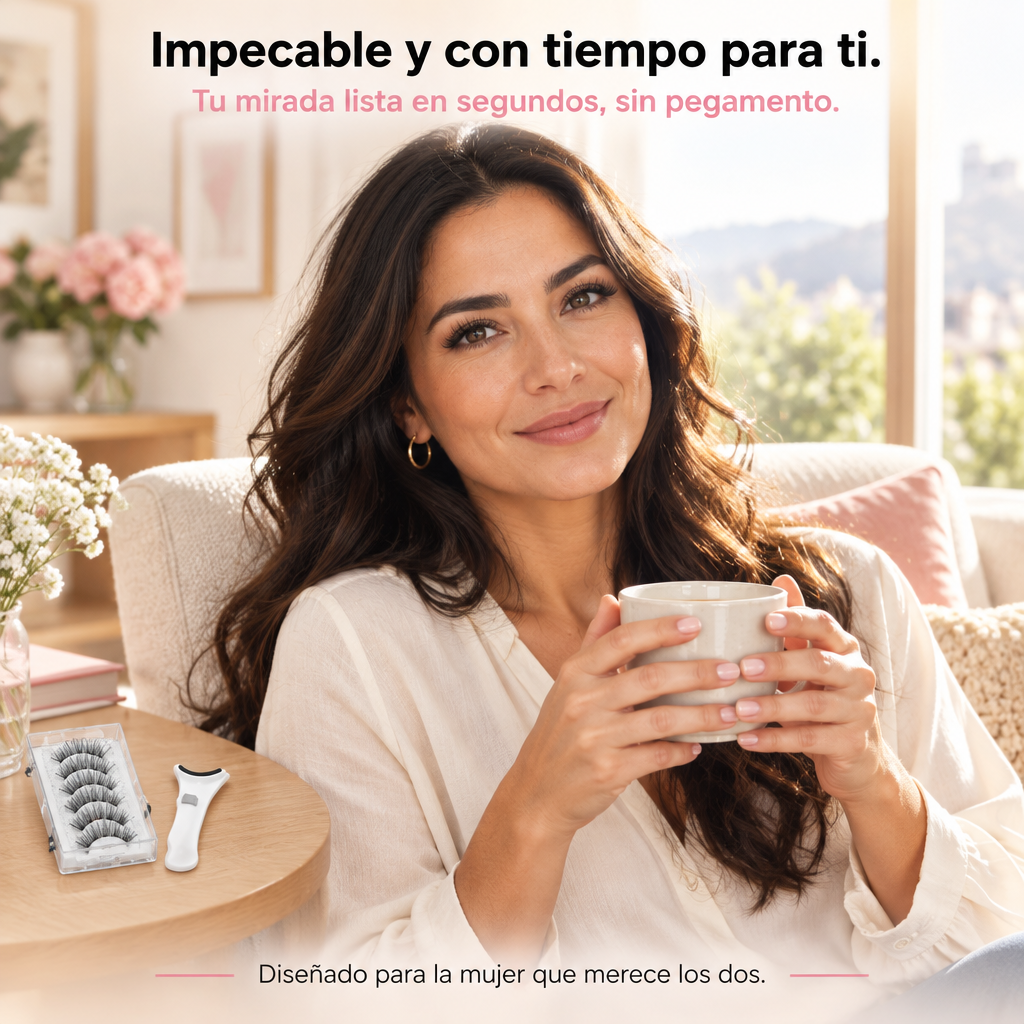 Pestañas magneticas reutilizables - Pretty Eyes