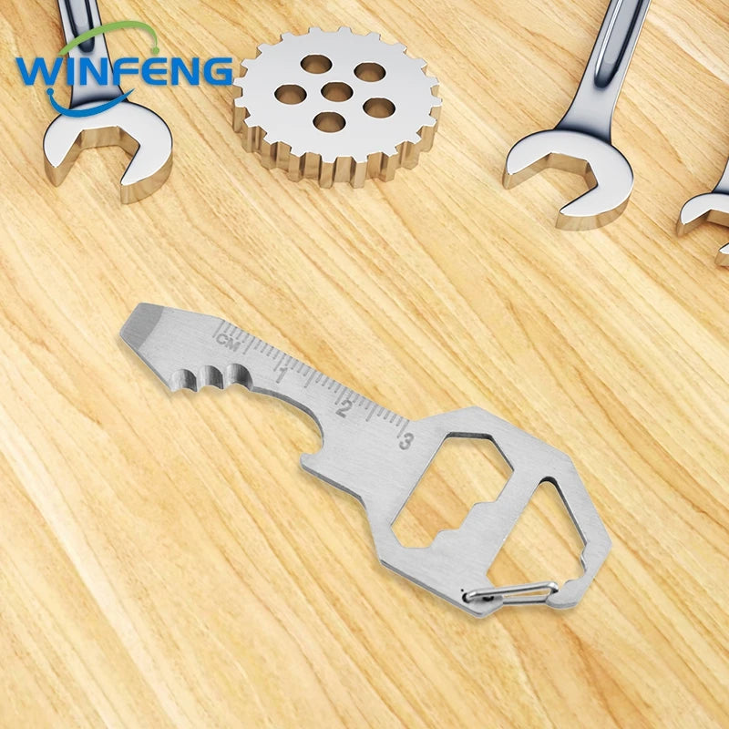 Llave de supervivencia+silbato