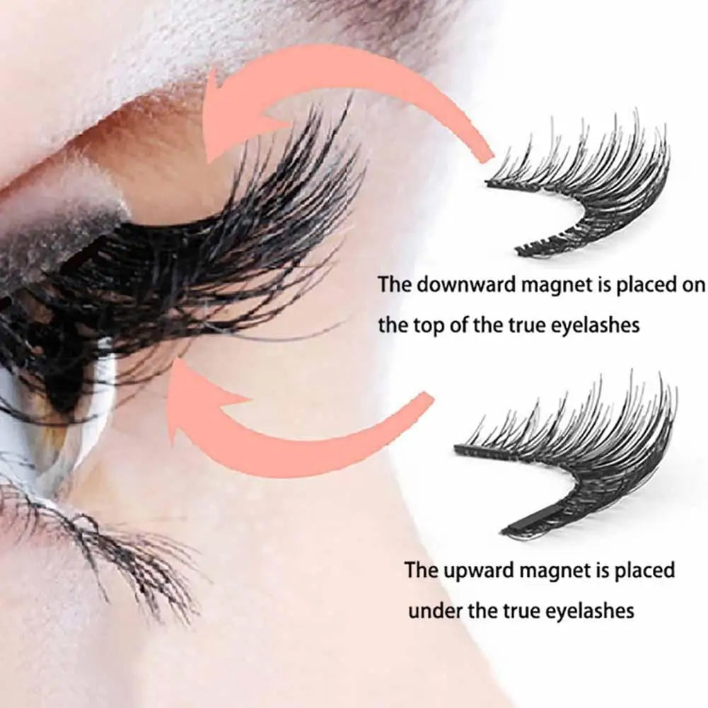 Pestañas magneticas reutilizables - Pretty Eyes