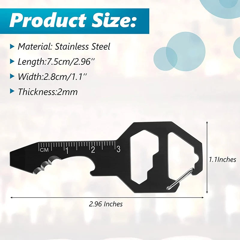 Llave de supervivencia+silbato