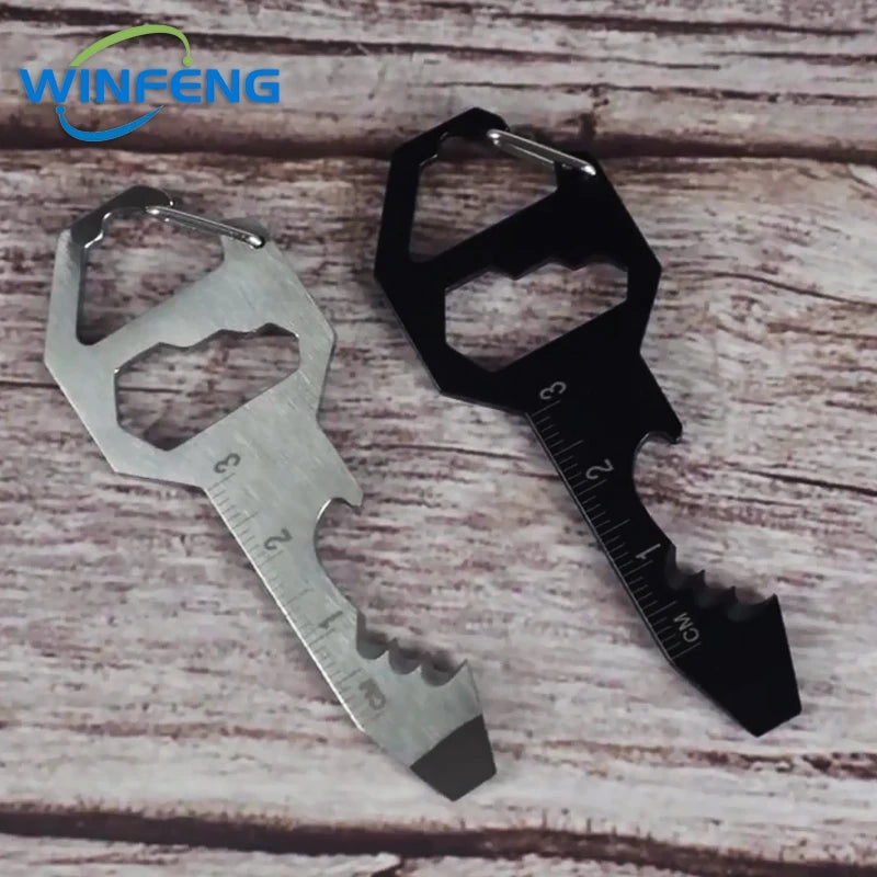 Llave de supervivencia+silbato