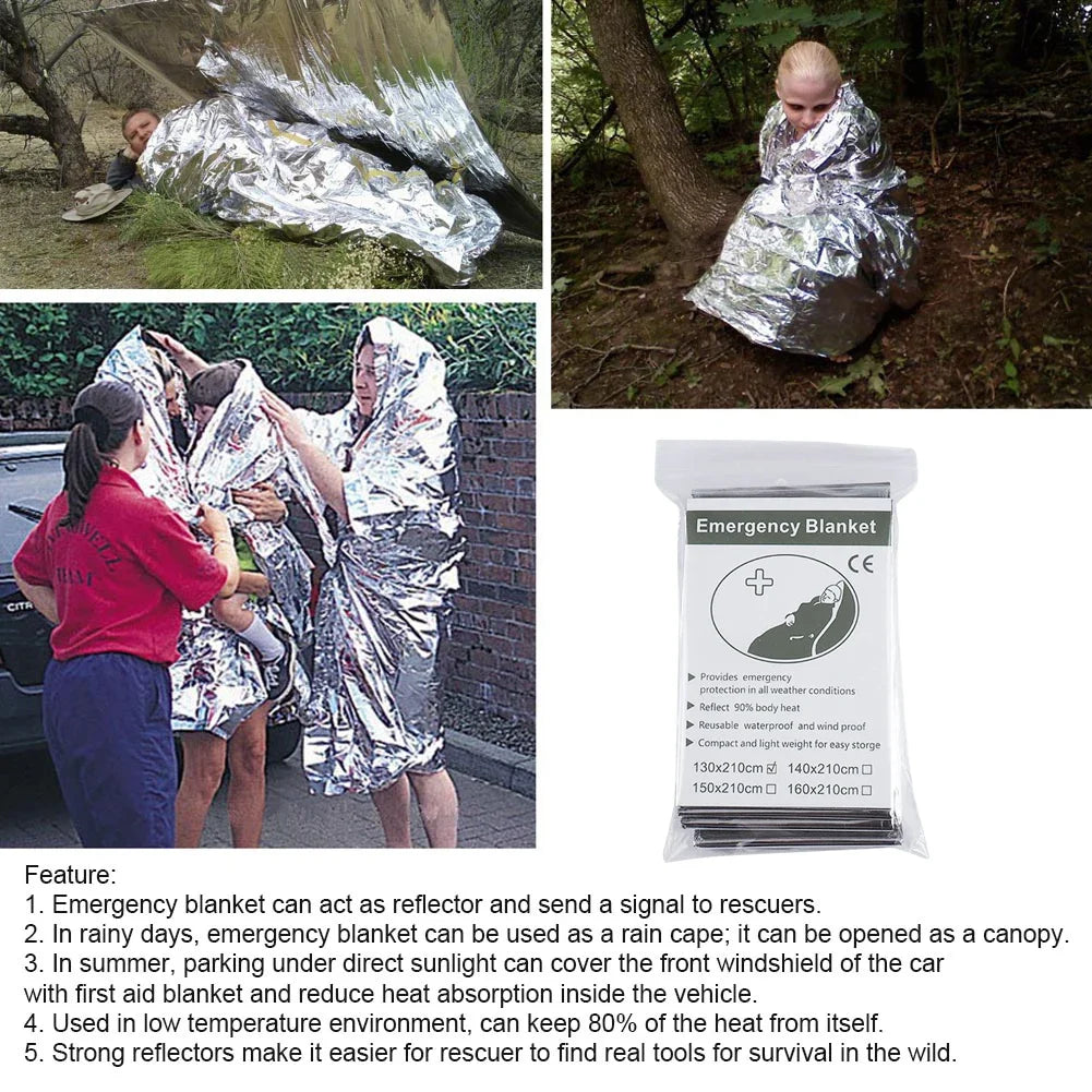 Manta termica primeros auxilios
