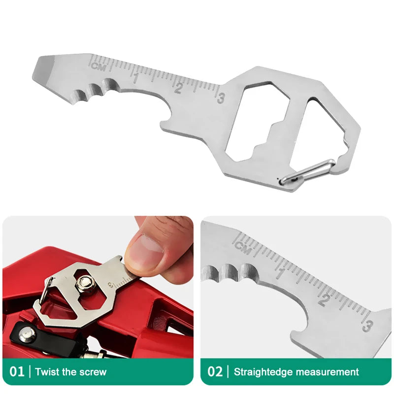 Llave de supervivencia+silbato