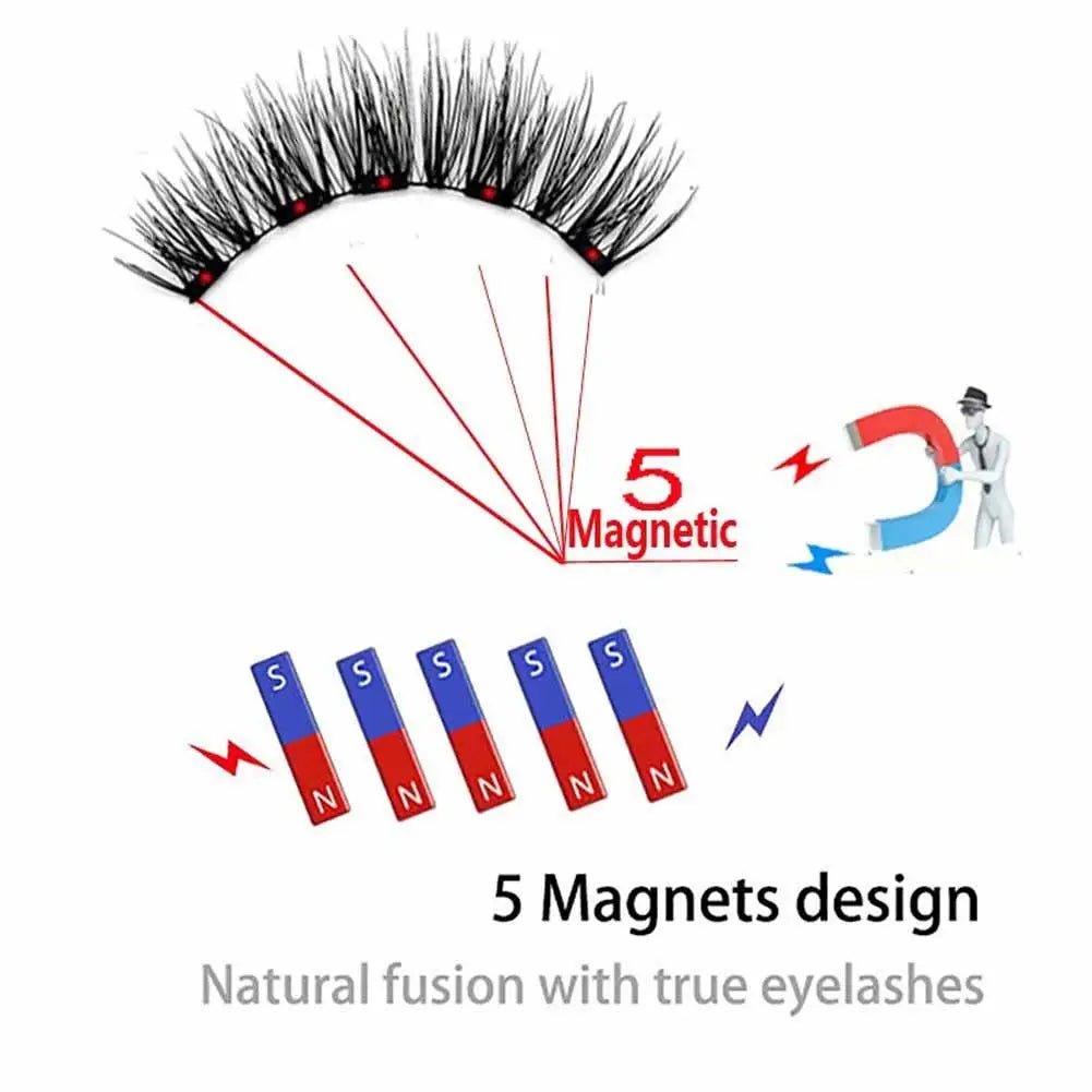 Pestañas magneticas reutilizables - Pretty Eyes