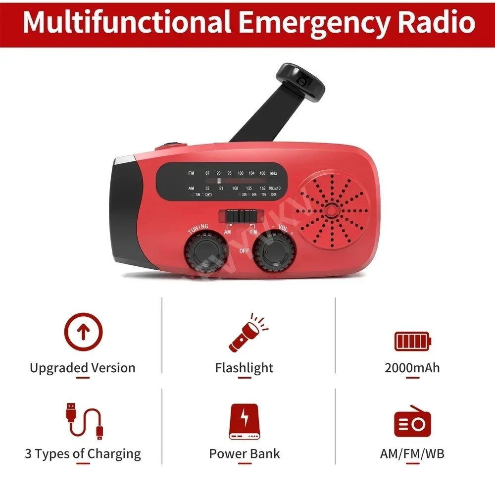 Linterna multifuncional Emergencias